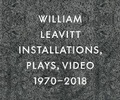 Cover: William Leavitt - JRP Editions