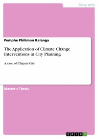 Abbildung von: The Application of Climate Change Interventions in City Planning - GRIN Verlag
