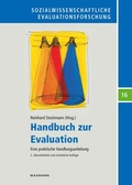 Cover: Handbuch zur Evaluation - Waxmann Lehrbuch