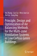 Cover: Principle, Design and Optimization of Air Balancing Methods for the Multi-zone Ventilation Systems in Low Carbon Green Buildings - Springer
