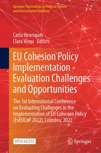 Enlarge image Cover: EU Cohesion Policy Implementation - Evaluation Challenges and Opportunities - Springer