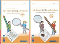 Abbildung von: Mein Lupenschreibheft 1 und 2 - Ich kann richtig schreiben - Ausgabe mit Artikelkennzeichnung (DaZ) - sternchenverlag