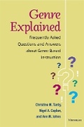 Cover: Genre Explained - The University of Michigan Press