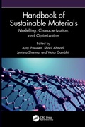 Cover: Handbook of Sustainable Materials: Modelling, Characterization, and Optimization - CRC Press