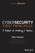 Cover: Cybersecurity First Principles - Wiley