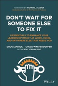 Cover: Don't Wait for Someone Else to Fix It - Wiley