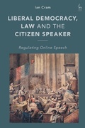 Cover: Liberal Democracy, Law and the Citizen Speaker - Hart Publishing