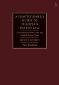 Cover: A Practitioner's Guide to European Patent Law - Hart Publishing