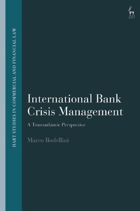 Abbildung von: International Bank Crisis Management - Hart Publishing