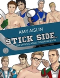 Cover: Stick Side Series Adult Coloring Book, Volume 1 - Amy Aislin
