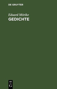Enlarge image Cover: Gedichte - De Gruyter