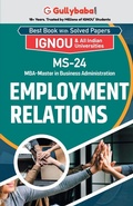 Cover: MS-24 Employment Relations - Gullybaba Publishing House Pvt. Ltd