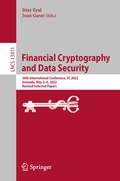 Cover: Financial Cryptography and Data Security - Springer