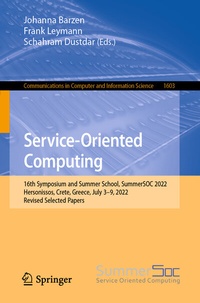 Enlarge image Cover: Service-Oriented Computing - Springer