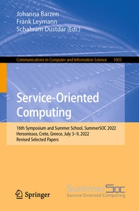Enlarge image Cover: Service-Oriented Computing - Springer