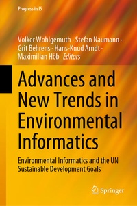 Enlarge image Cover: Advances and New Trends in Environmental Informatics - Springer