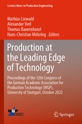 Cover: Production at the Leading Edge of Technology - Springer