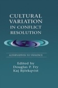 Cover: Cultural Variation in Conflict Resolution - Psychology Press Ltd