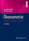 Cover: &Ouml;konometrie - Springer Gabler
