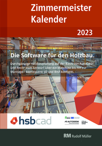 Abbildung von: Zimmermeister Kalender 2023 - Rudolf Müller Verlag