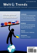 Cover: Strategische Instabilit&auml;ten - WeltTrends