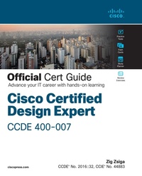 Abbildung von: Cisco Certified Design Expert (CCDE 400-007) Official Cert Guide - Cisco Press