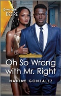 Cover: Oh So Wrong with Mr. Right - Harlequin Desire