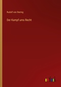 Cover: Der Kampf ums Recht - Outlook Verlag