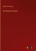 Cover: Der Kampf ums Recht - Outlook Verlag