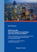 Cover: Abl&ouml;sung des General Hedge Accountings nach IAS 39 durch IFRS 9 - Kovac, Dr. Verlag