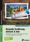 Cover: Gesunde Ern&auml;hrung - einfach & klar - Persen Verlag