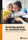Cover: Verst&auml;ndigungshilfen f&uuml;r ukrainische Kinder - Persen Verlag