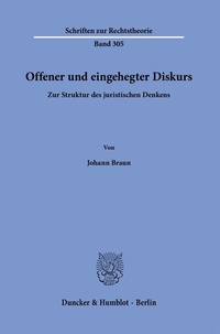 Abbildung von: Offener und eingehegter Diskurs. - Duncker & Humblot