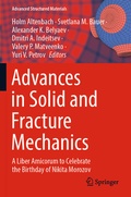 Cover: Advances in Solid and Fracture Mechanics - Springer