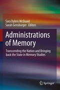 Cover: Administrations of Memory - Springer