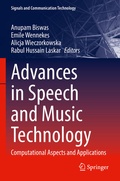 Cover: Advances in Speech and Music Technology - Springer