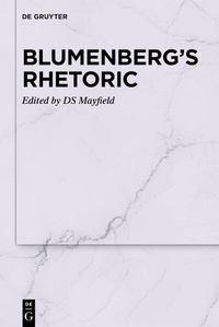 Abbildung von: Blumenberg's Rhetoric - De Gruyter