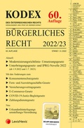 Cover: KODEX B&uuml;rgerliches Recht 2022/23 - inkl. App - LexisNexis Verlag ARD ORAC GmbH