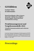 Cover: GI Edition Proceedings Band 327 - Projektmanagement und Vorgehensmodelle 2022 (PVM 2022) - K&ouml;llen