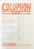 Cover: colophon No. 3: Journalbild - Hammann von Mier Verlag