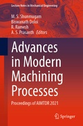 Cover: Advances in Modern Machining Processes - Springer