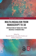 Cover: Multilingualism from Manuscript to 3D - Routledge