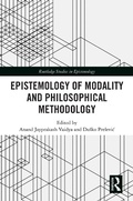 Cover: Epistemology of Modality and Philosophical Methodology - Routledge