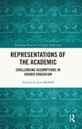 Cover: Representations of the Academic - Routledge
