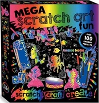 Enlarge image Cover: Mega Scratch Art Fun - Bookoli Limited