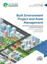 Enlarge image Cover: Smart Villages, Rural Infrastructure and Sustainable Development - Emerald Publishing Limited
