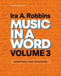 Cover: Music in a Word Volume 3 - Trouser Press Books