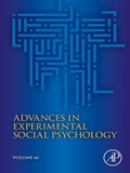 Cover: Advances in Experimental Social Psychology - Academic Press
