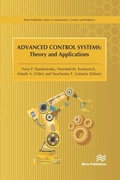 Cover: Advanced Control Systems - Taylor & Francis