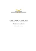 Cover: Orlando Gibbons - Fretwork Publishing